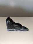 Inuit Soapstone Carved Otter Figurine - 5