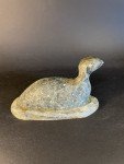 Signed Soapstone Bird Figurine by DIMU