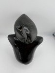 Abstract Inuit Soapstone Sculpture Inspired by Picasso