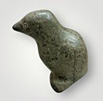 Inuit Soapstone Bird Carving - Vintage Art Piece