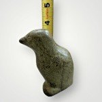 Inuit Soapstone Bird Carving - Vintage Art Piece