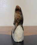 Vintage Inuit Hand-Carved Soapstone Seal Sculpture