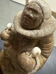 Michael Scott 1993 Inuit Soapstone Eskimo Sculpture