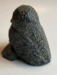 Hand-Carved Owl Soapstone Figurine by Al Wolf