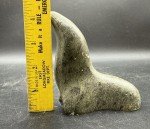 Inuit Soapstone Seal Figure Carving – Signed