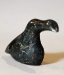 Signed Vintage Inuit Soapstone Goose Carving