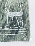 Dimu Signed Soapstone Eskimo Plaque Carving