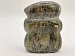 Petite Signed Soapstone Eskimo Carving by Ken