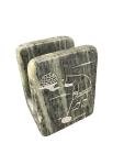 Vintage Dimu Canada Soapstone Eskimo Carving