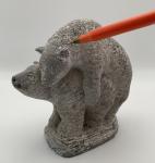 Two Bears Mating Soapstone Carving from Canada
