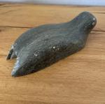 1960s Inuit Soapstone Seal Figurine by Dimu