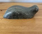 1960s Inuit Soapstone Seal Figurine by Dimu