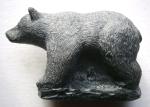 Vintage Hand-Carved Wolf Soapstone Figures from Canada