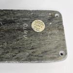 Signed Inuit Soapstone Eskimo Carving Plaque