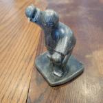Soapstone Eskimo Seal Hunter Figurine by Dieteich