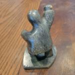 Soapstone Eskimo Seal Hunter Figurine by Dieteich