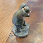 Soapstone Eskimo Seal Hunter Figurine by Dieteich