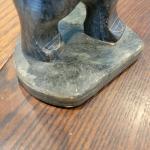 Soapstone Eskimo Seal Hunter Figurine by Dieteich