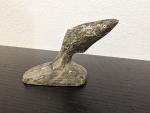Hand-Carved Soapstone Salmon Figurine 2.75" Tall