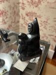 Inuit Soapstone Hand Carving Art Figurine 610