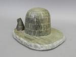 Vintage Inuit Soapstone Carvings Lot by Dimu