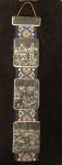 Vintage Dimu Soapstone Eskimo Triple Wall Hanging