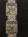 Vintage Dimu Soapstone Eskimo Triple Wall Hanging