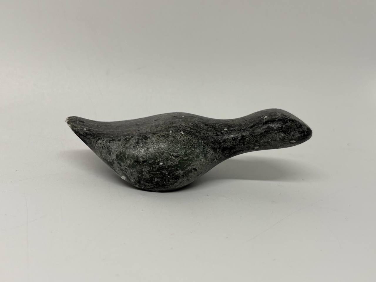 Inuit Style Seal Soapstone Carving by DIMU