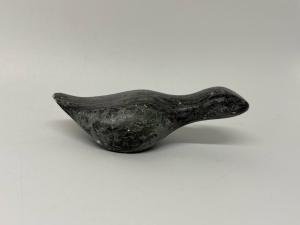 Inuit Style Seal Soapstone Carving by DIMU