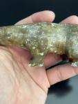 Inuit Soapstone Bear Figurine - 5x2 Signed
