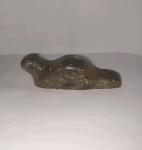 Canadian Inuit Style Soapstone Seal Otter Figurine