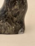 Inuit Soapstone Seal Sculpture by Dietrich Muckenheim