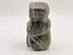 Petite Signed Inuit Soapstone Carving by Ken Q. Li