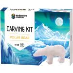 Soapstone DIY Carving Kit - Polar Bear Sculpture