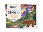 Soapstone Carving Kit: Bear Sculpture for Everyone