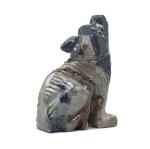 Wolf Soapstone Carving - 1.5 Inch Totem Figurine