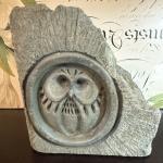 Glenn Heath 1989 Soapstone Wildlife Owl Sculpture 6.25”
