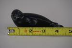 BOMA Seal Soapstone Inuit Sculpture Ornament