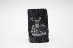 Canadian Soapstone Deer Carving - 4” Wildlife Art