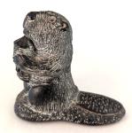Soapstone Beaver Figurine Made in Canada