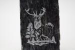 Canadian Soapstone Deer Carving - 4” Wildlife Art