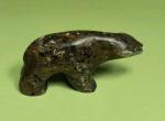Signed Ben Saclamana Inuit Bear Soapstone Sculpture