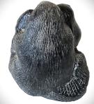 Soapstone Beaver and Baby Tree Stump Carving