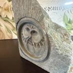 Glenn Heath 1989 Soapstone Wildlife Owl Sculpture 6.25”