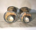 Hand Carved Soapstone Candle Holders – Set of 2