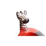 Kenya Zebra Soapstone Two-Head Candle Holder
