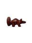 Small Vintage Soapstone Anteater Carving from Peru
