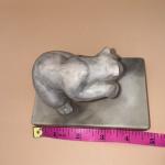 Polar Bear Soapstone Inuit Carving by Glenys Peach