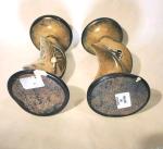 Hand Carved Soapstone Candle Holders – Set of 2