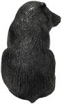 Handmade Soapstone Black Bear Figurine from Canada